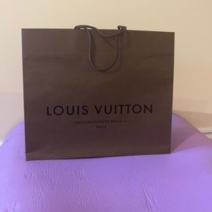 Authentic LV paper bag